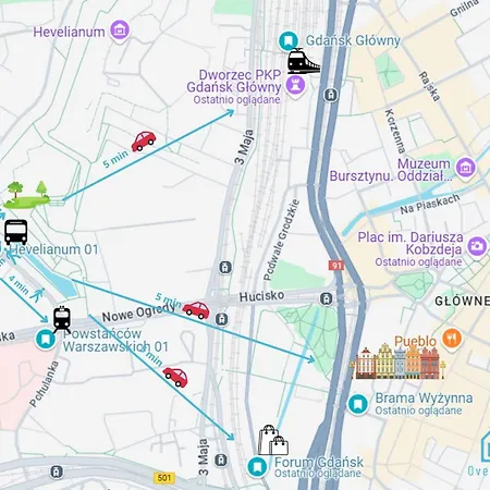 Pink Panther 10 Min To Old Town Gdansk,pkp & Shopping Mall Privat bolig Gdańsk