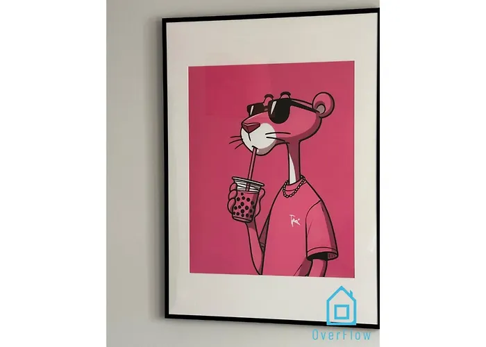 Kwatera prywatna Pink Panther 10 Min To Old Town Gdansk,pkp & Shopping Mall